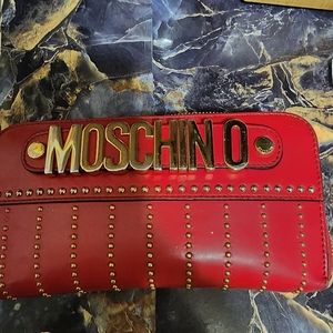 Authentic moschino wallet